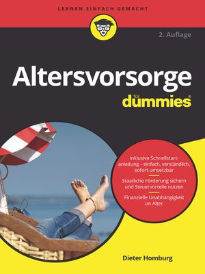 cover image of Altersvorsorge f&uuml;r Dummies
